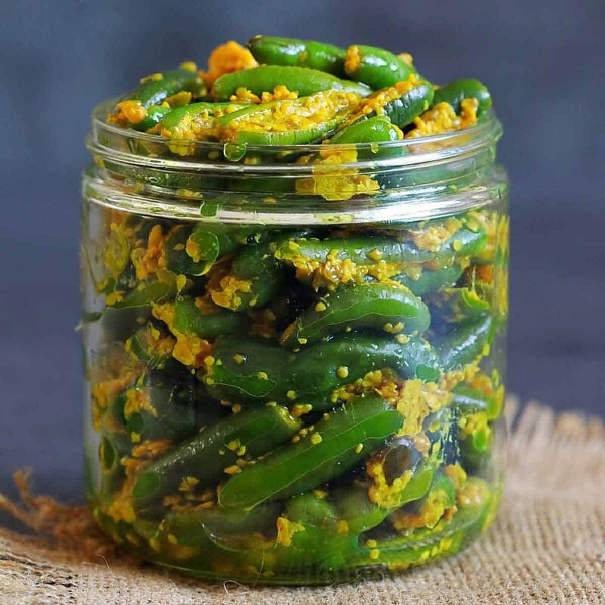 Green Chilly Pickle 440g